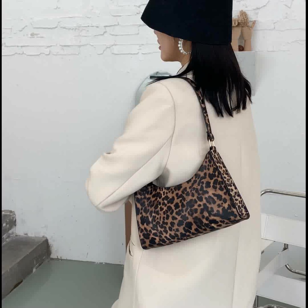 LORI Shoulder Bag Tas Bahu Wanita Printing Animal Classy Trend Shoulderbag Kekinian Gaya Korea NR