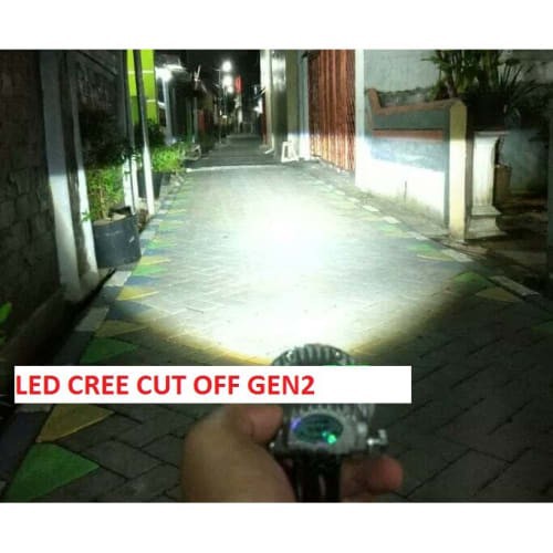 LAMPU SOROT MOTOR PROJIE LED OUTDOOR CUT OFF LIGHT GEN2 VAHID MT24