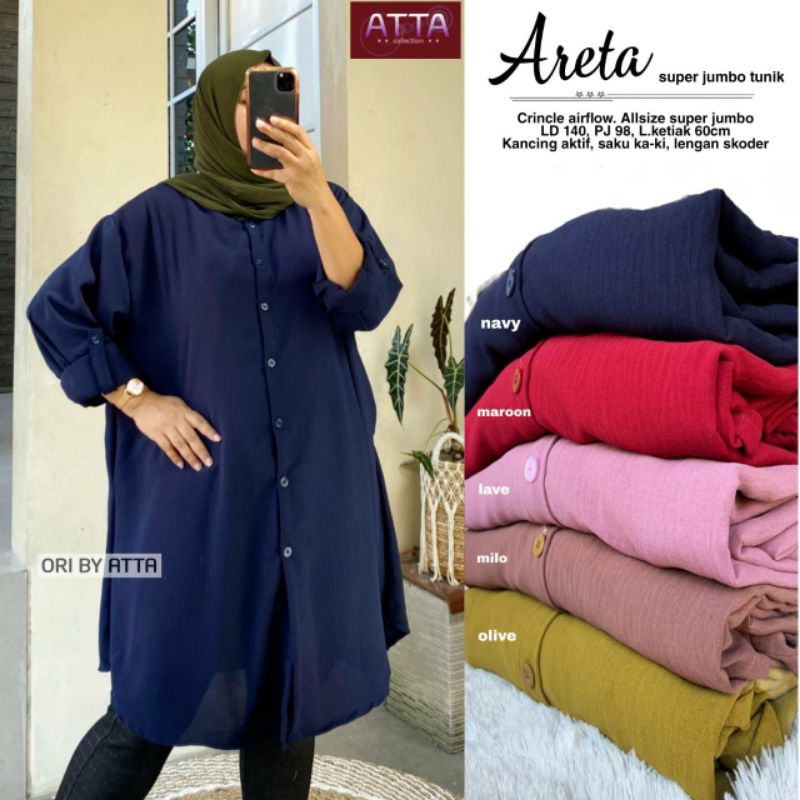 ARETA super jumbo tunik