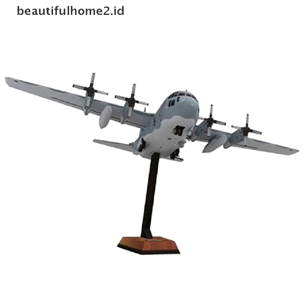 (Beautifulhome2.Id) Ac130 Model Pesawat Tempur Militer Bahan Kertas