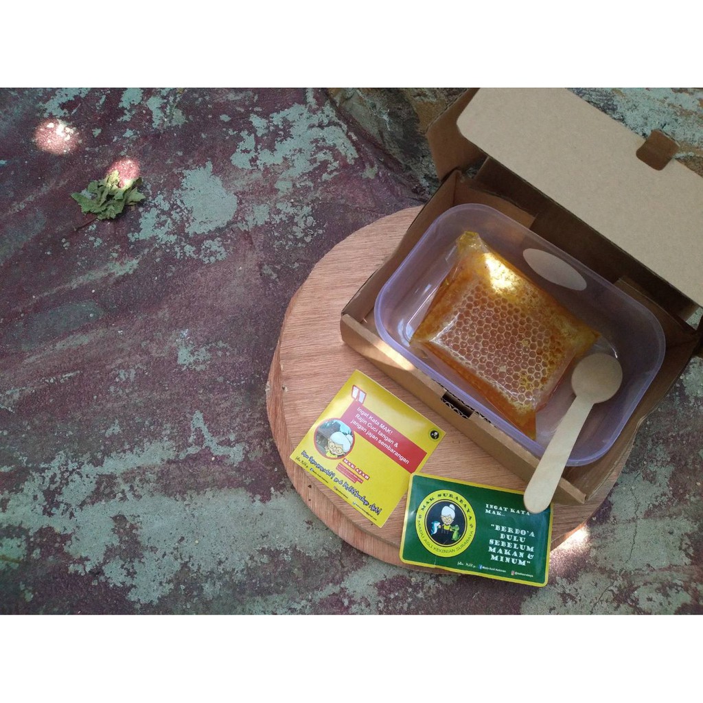 

Madu Sarang Asli Melifera Murah 250 Gram FREE BOX KARTON anti pecah - MAK SURABAYA