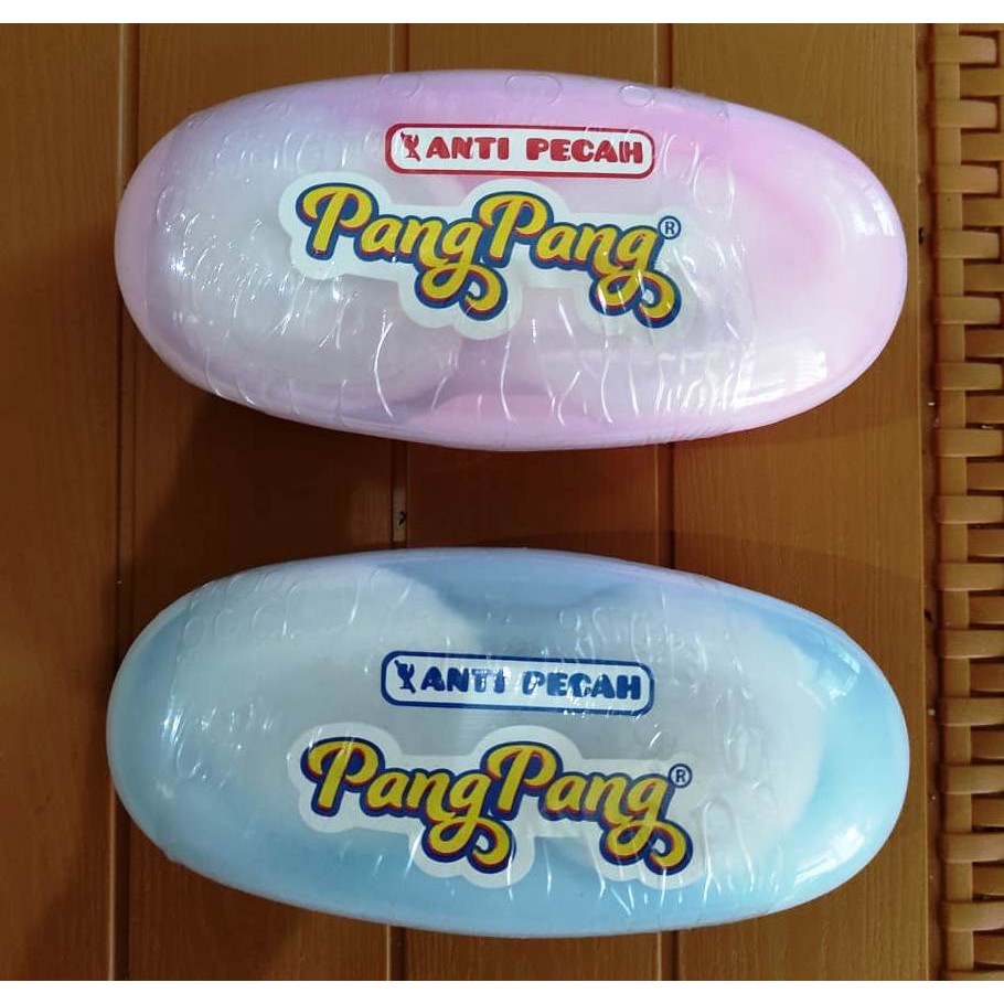 Tempat Bedak Bayi Double Anti Pecah Bonus 2 Puff Bedak Pang Pang