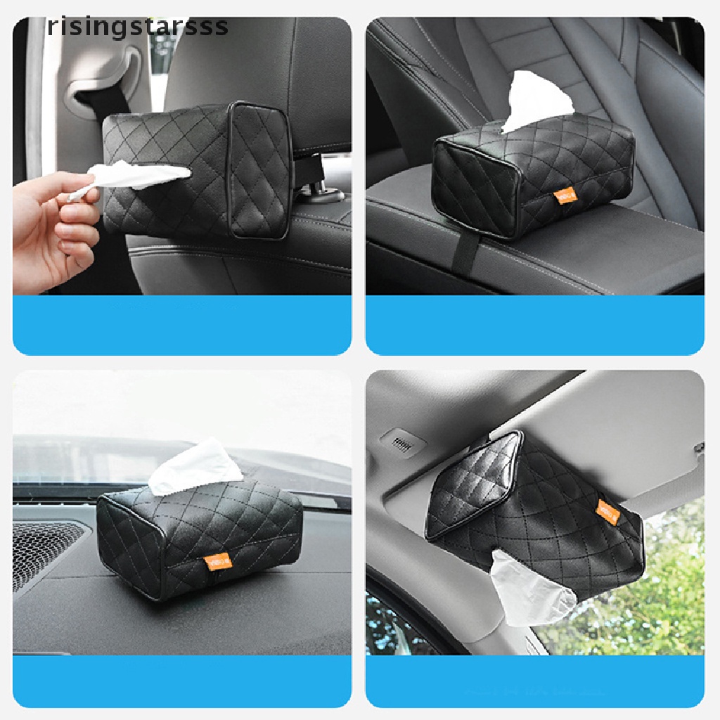 Rsid Span-new Klip Holder Kotak Tisu Untuk Sun Visor Mobil