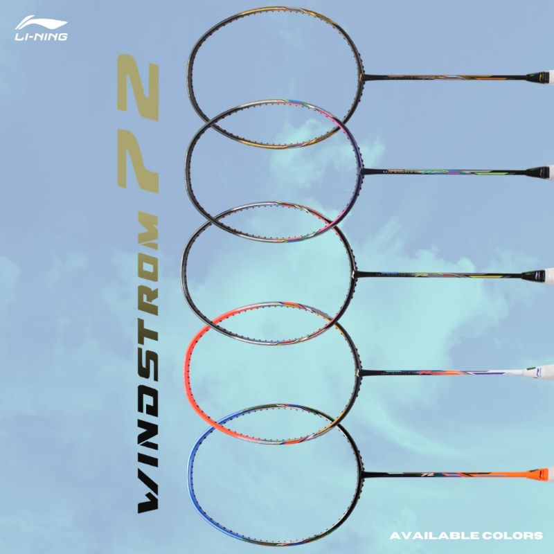 raket lining winstrom 72 / raket badminton