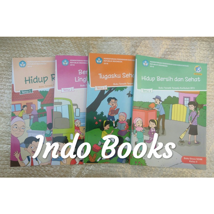 

❤BISA COD❤ Paket Tematik Kelas 2 SD Semester 1 Revisi 2017 Diknas