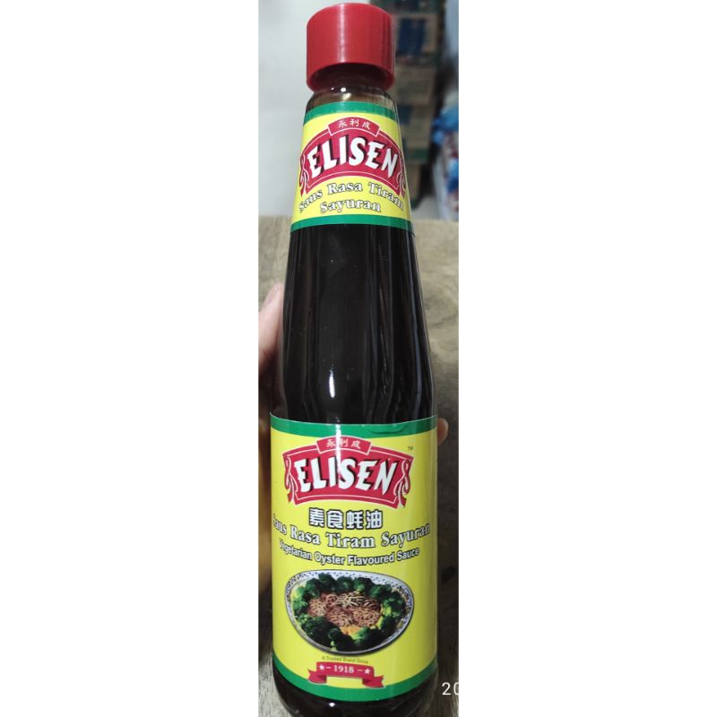 

ELISEN saus tiram vegetarian perisa sayuran 510gr