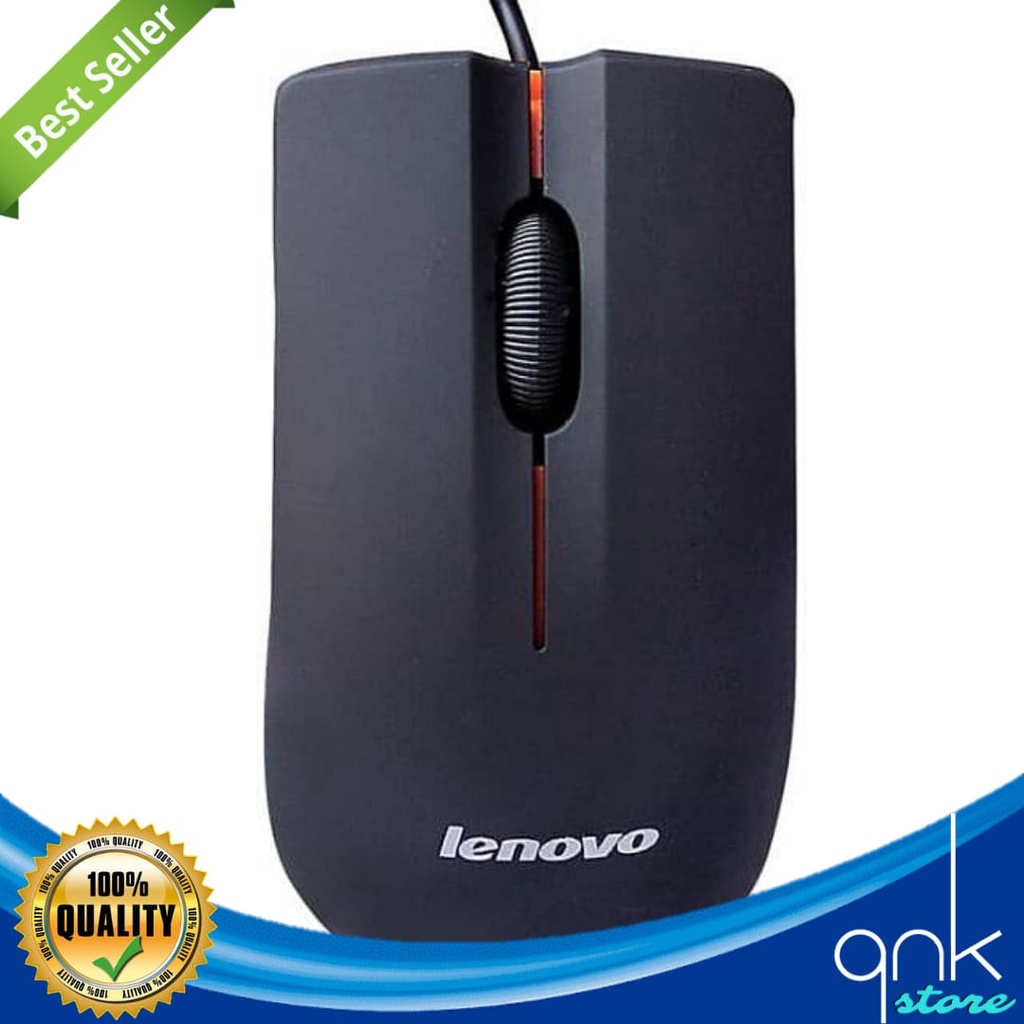 Mouse Optical Lenovo Mouse Laptop Komputer PC Mouse Optik Mouse Lenovo