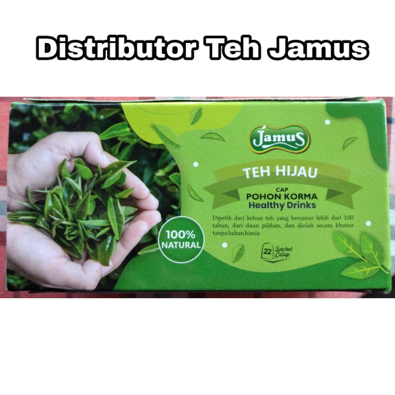 

Teh Hijau Jamus Healthy Drinks Celup 100% Natural