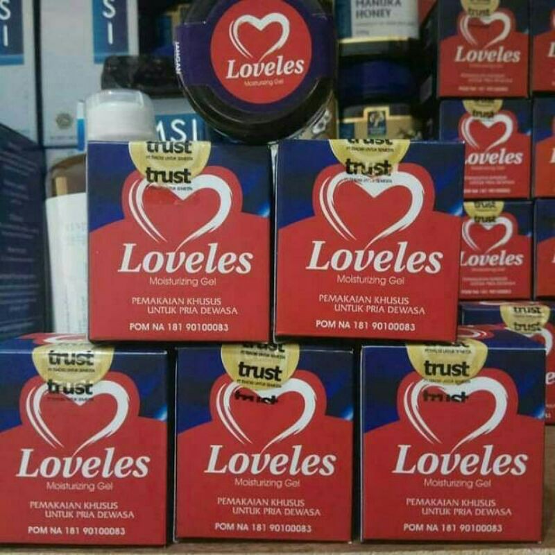 LOVELES GEL OBAT KUAT OLES HERBAL BPOM BISA COD