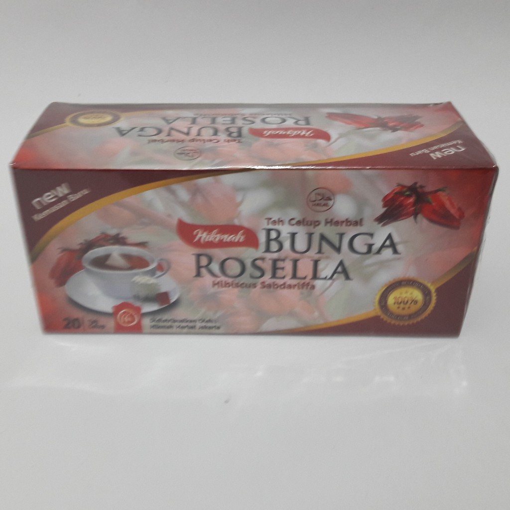 

Teh celup Bunga Rosella 20 sachet Hikmah