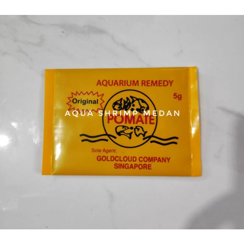 pomate/ obat ikan / original singapore