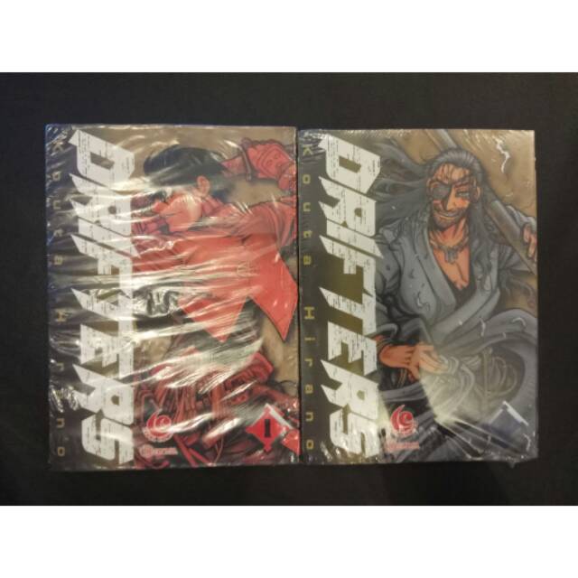 komik drifters 1-2 (segel)
