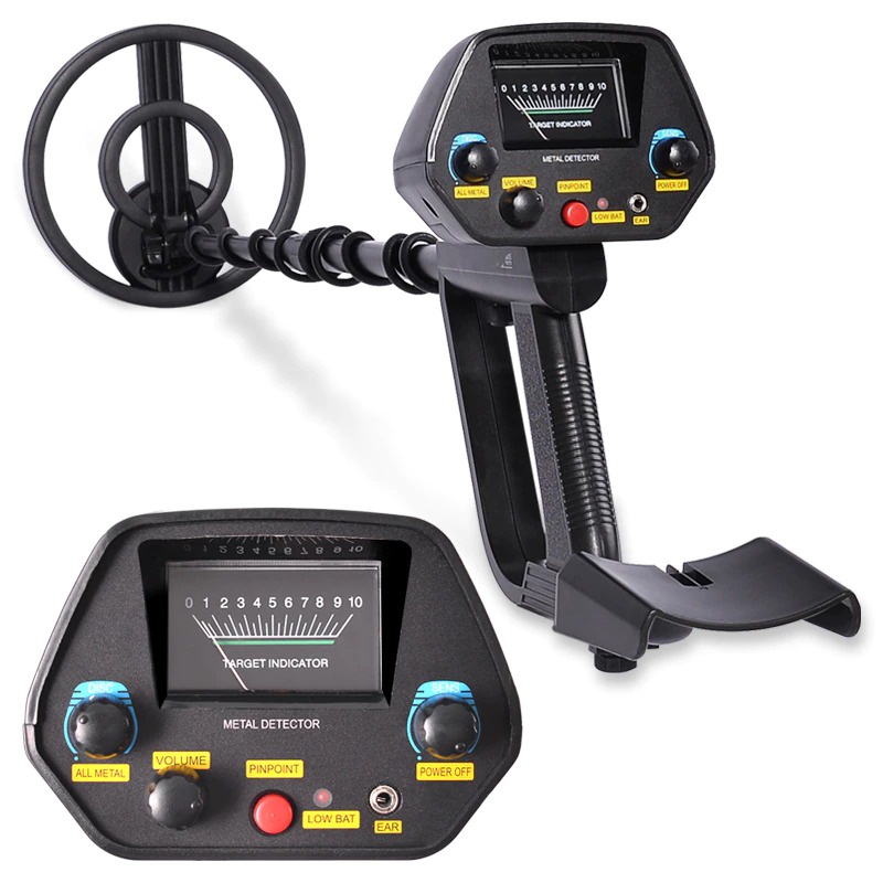 TIANXUN Pendeteksi Logam Underground Metal Gold Silver Detector Finder High Sensitivity - MD-4080 - Black