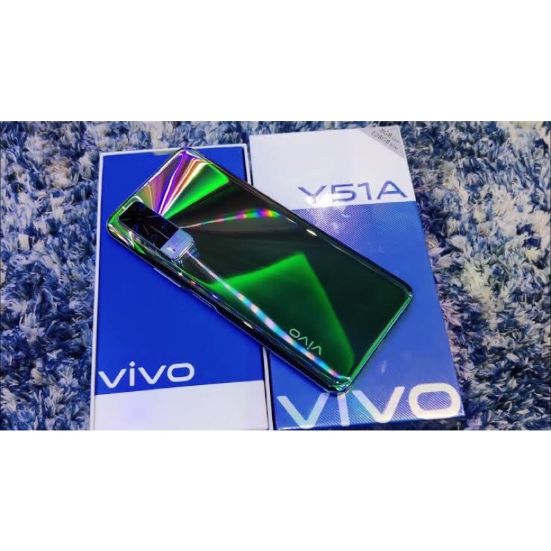 handphone vivo y51A ram 8/128 fre anti gores sama hardcase n headset