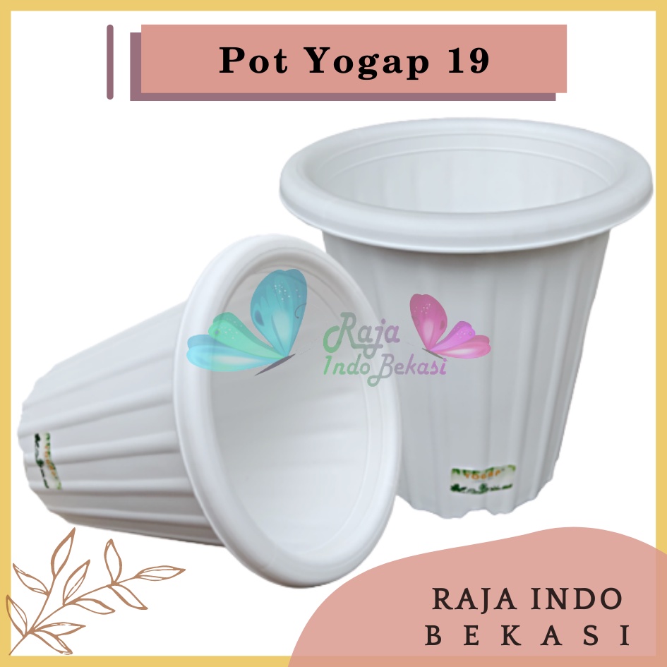 Pot Yogap 19 Putih Pot Yogap Yoga 18 19 25 Putih Tinggi Tebal Murah