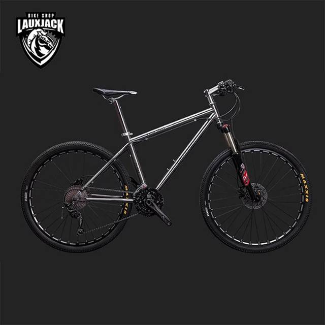 Sepeda Gunung Frame Titanium Mtb 27 5 Lauxjack 33 Kecepatan Rem Hidrolik Shopee Indonesia
