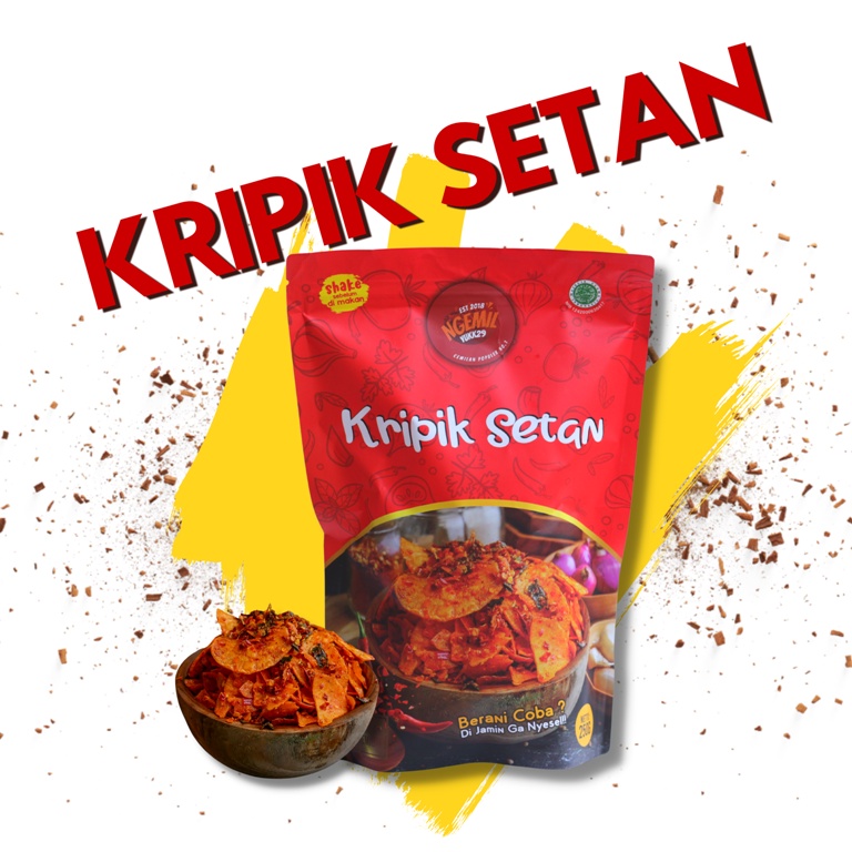 100 GR  KERIPIK SINGKONG  DAUN JERUK