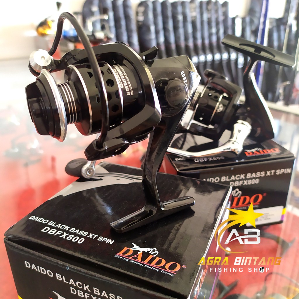 REEL DAIDO BLACK BASS XT DBF SPIN 800
