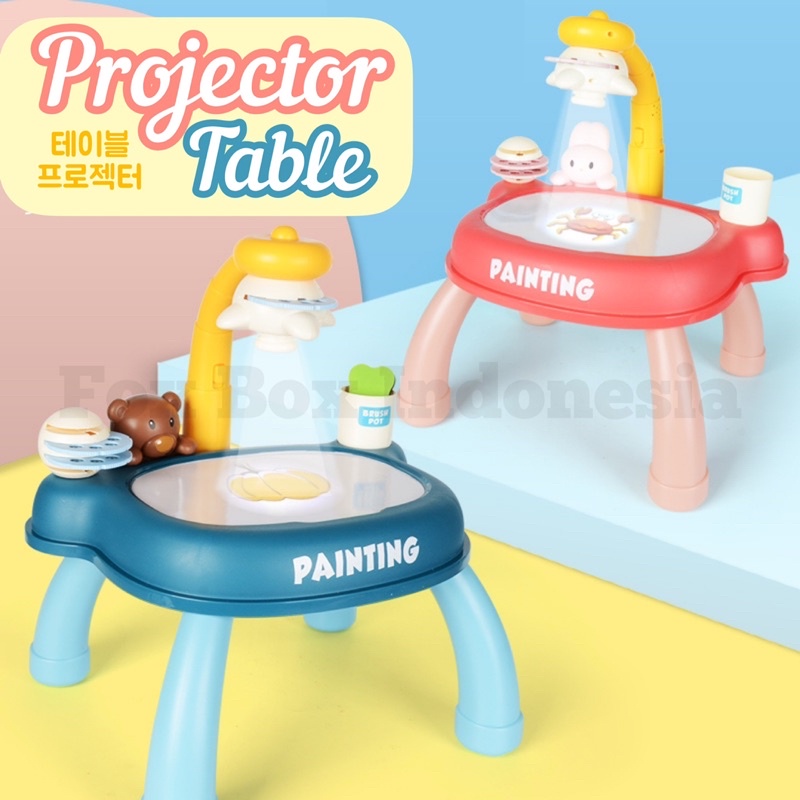 Projector Table - Meja Proyektor Gambar Anak - Mainan Edukasi Menggambar - Art Craft Kids - Fox Box Indonesia