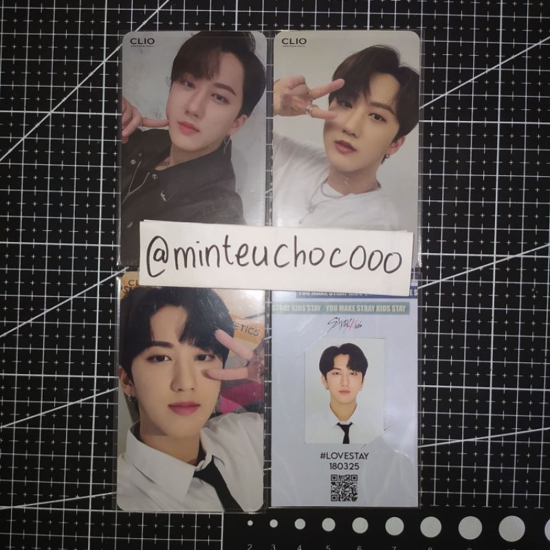 Photocard Stray Kids Clio Official Changbin Spicy Mild Office