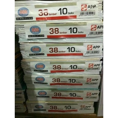 

Buku Tulis SIDU 38 Lembar