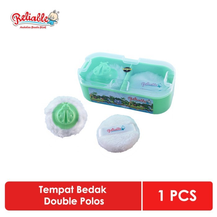 TEMPAT BEDAK DOUBLE RELIABLE BPA FREE