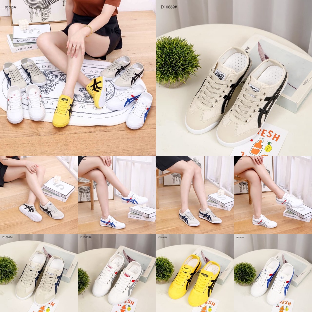 Fashion Canvas Lady Sneakers  D10869