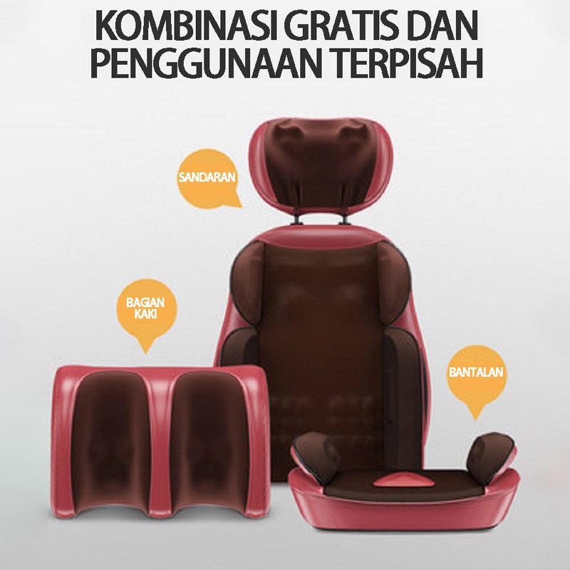 BENBO Bantal Pijat Elektrik / Pemijat Multifungsi / Kursi Pijat Seluruh Tubuh  Bantal Pijat / Portabel bantalan pijat