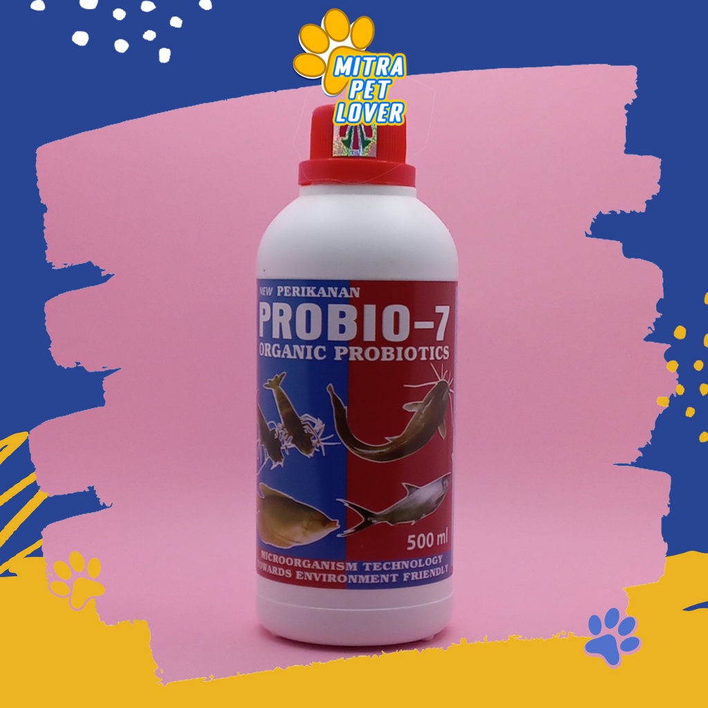 OBAT TERNAK UDANG- PROBIO 7 UDANG 500 ML ORIGINAL - PROBIOTIK PEMACU PERTUMBUHAN PRODUKSI UDANG TERNAK KOLAM TAMBAK PET ANIMAL HEALTHCARE AND VETERINARY TAMASINDO OBAT KESEHATAN DAN VITAMIN TERNAK HEWAN BINATANG PELIHARAAN MITRAPETLOVER