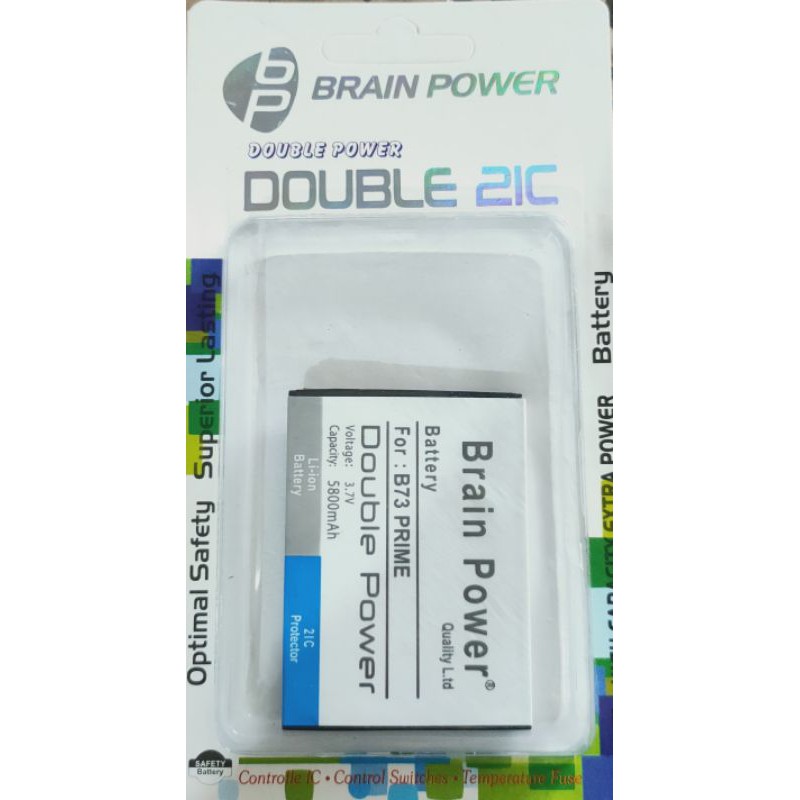 Battery batre Brandcode B73 Prime Brain power