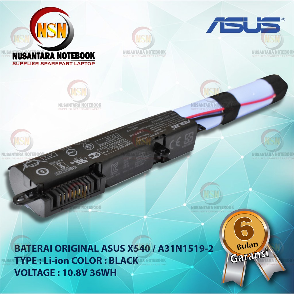 Baterai Original Asus X540 X540s / A31N1519-2