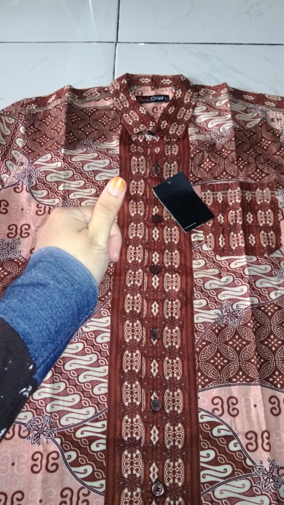 Redcliff Zb1569 Mi - Kemeja Batik Lengan Pendek