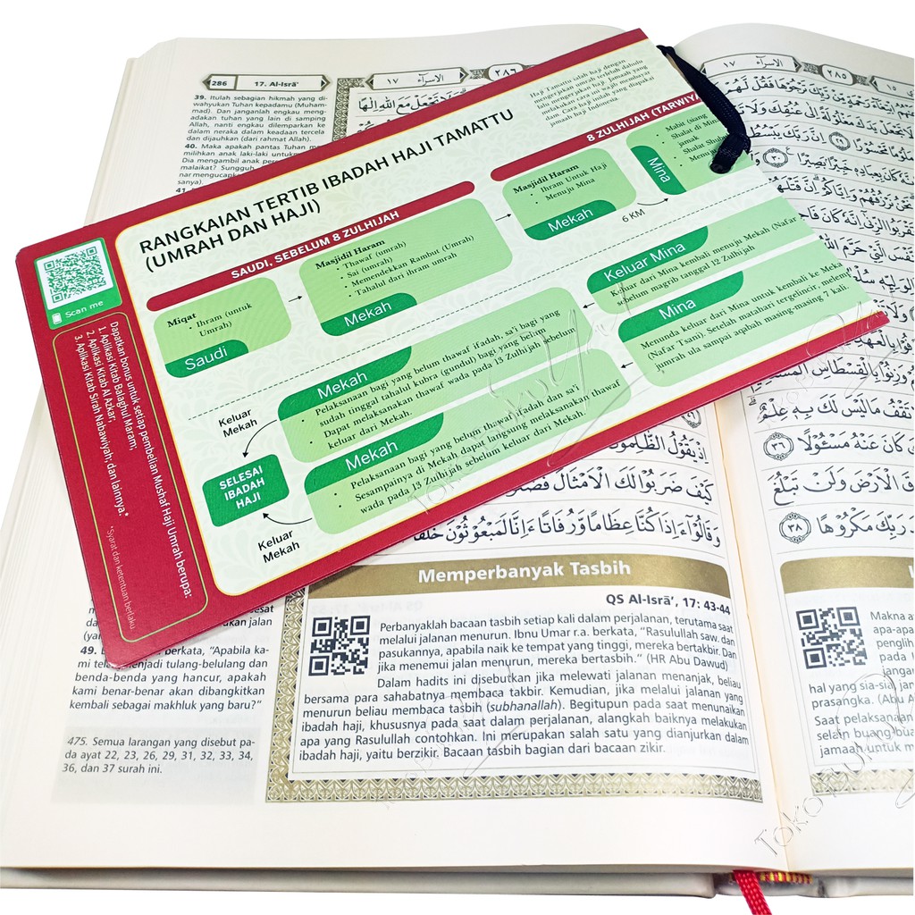 Al Quran Haji Umrah B5 HC Terjemah - Syaamil Quran