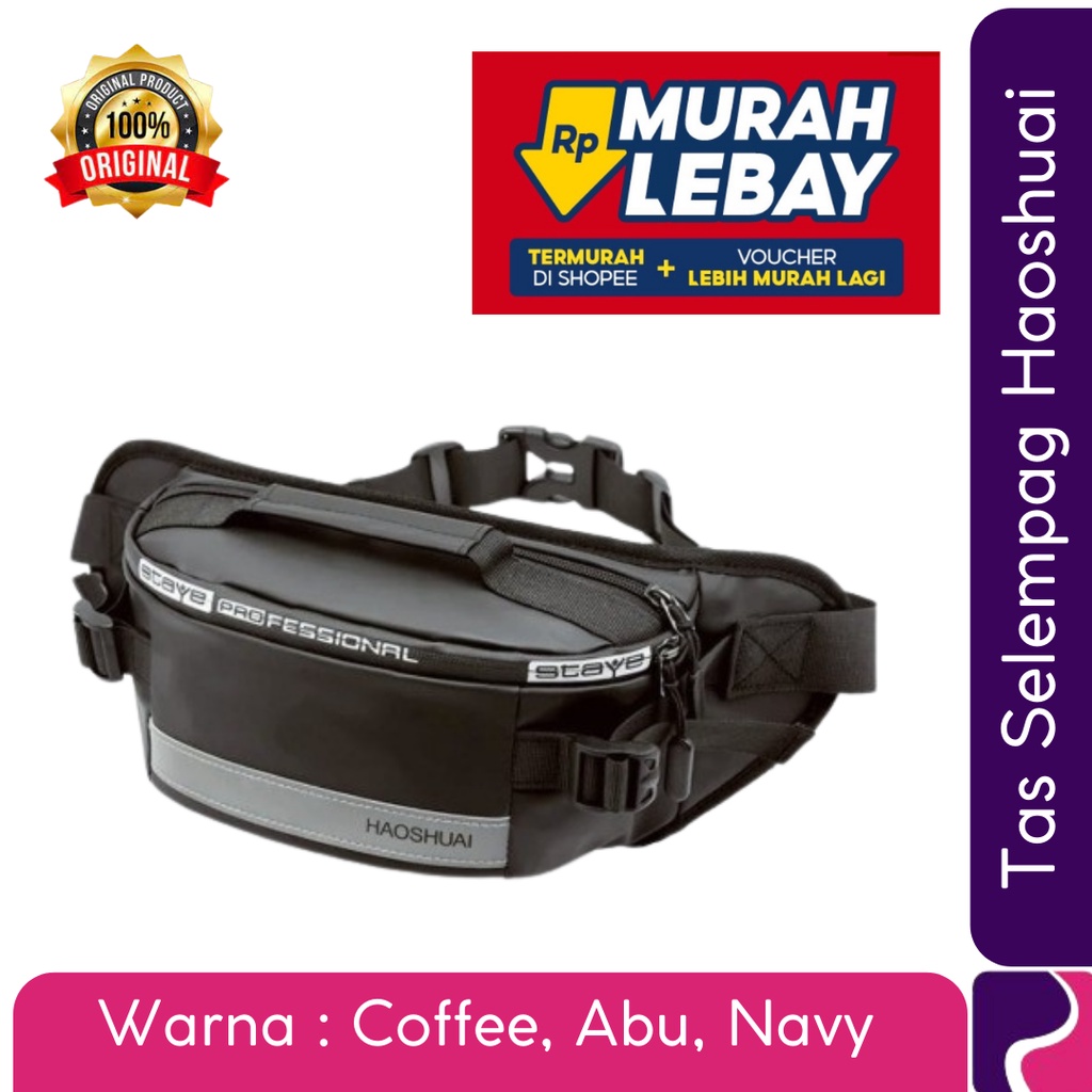 New Model 2022 Tas selempang Pria Wanita WATERPROOF/WAISTBAG HOUSHUAI HOT PRODUK Diminati