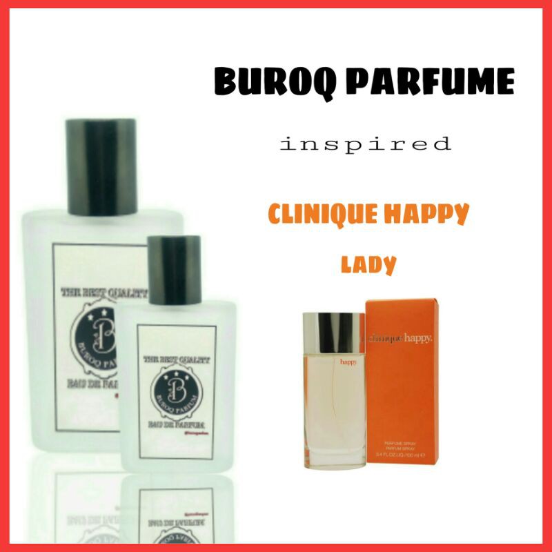 PARFUM CLINIQUE HAPPY LADY INSPIRED PARFUME CEWEK KALEM AKTIFITAS RUANGAN