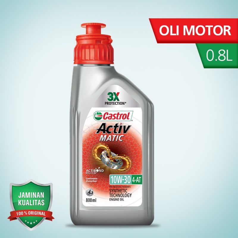 Castrol Activ Matic 800ml Original oli Motor Matic