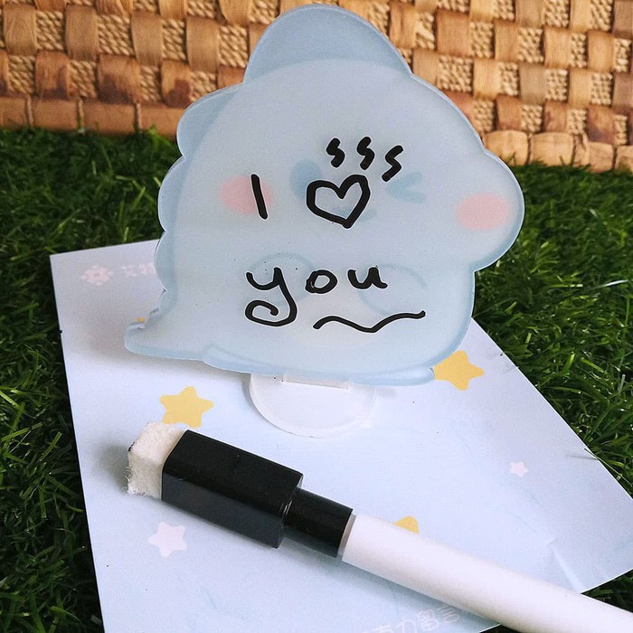 

Set Post it akrilik + spidol - bisa dihapus dan dipajang - Dino