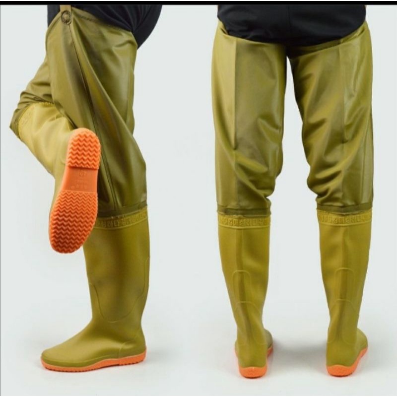 Hot Deals Cod Sepatu Kerja Sawah, Sepatu Kebun / Rawa/Ladang/Sepatu Panjang, Sepatu Anti Keong,