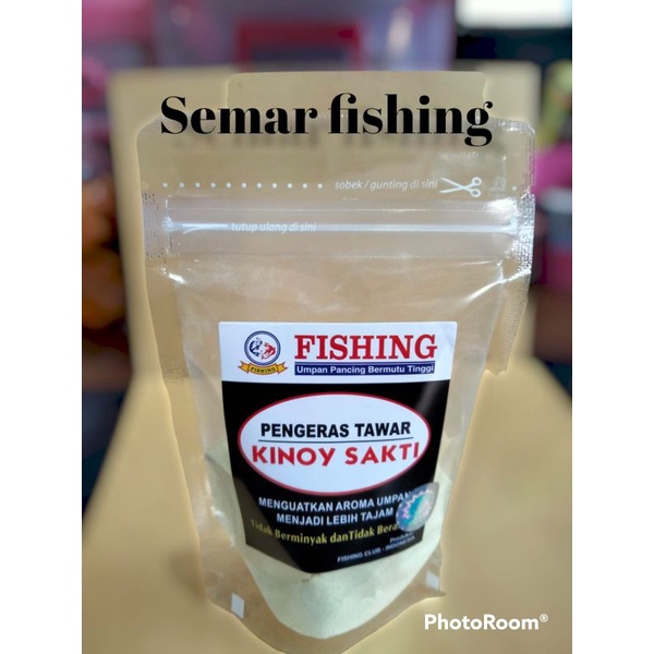 kinoy Sakti pengeras tawar fishing, bukan kinoy biasa