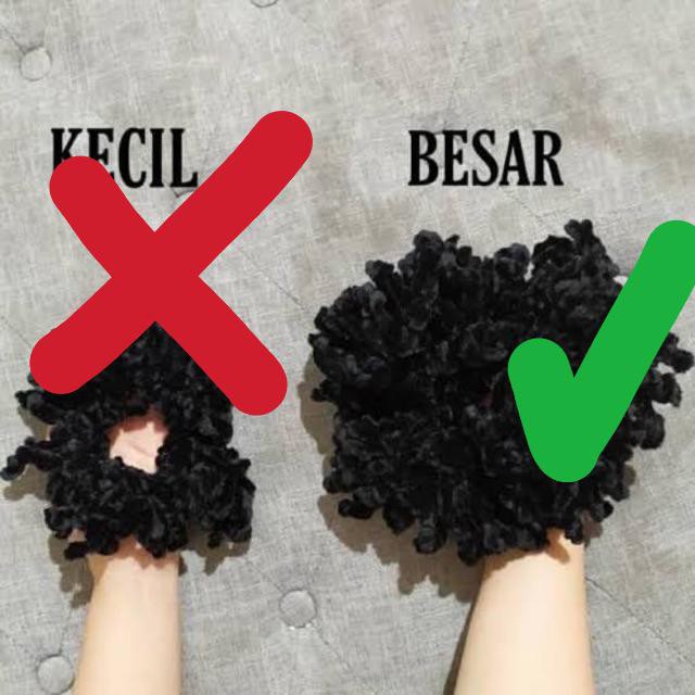 VS GG - KUNCIR RAMBUT SCRUNCHIE UBUR / CEPOL JUMBO / penambah volume hijab