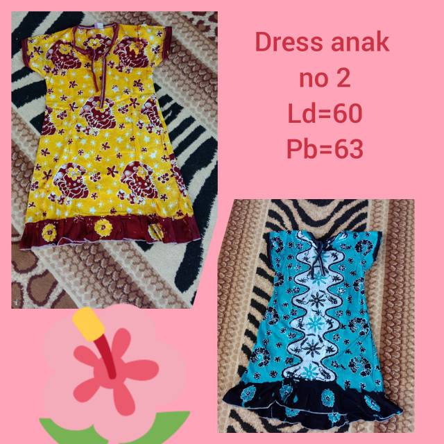 Daster batik anak