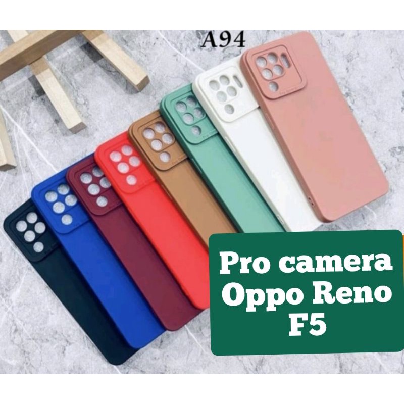 CASE TERBARU MACARON PRO CAMERA OPPO RENO F5