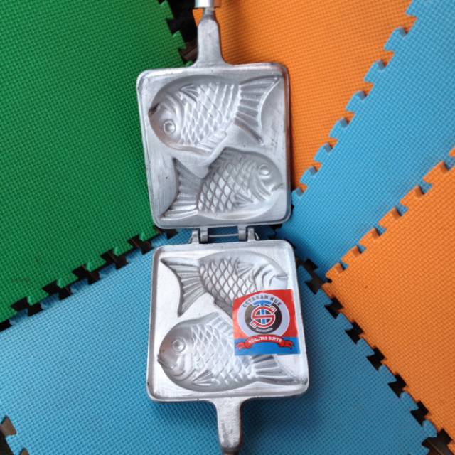 Cetakan kue ikan waffle ikan taiyaki bungeoppang