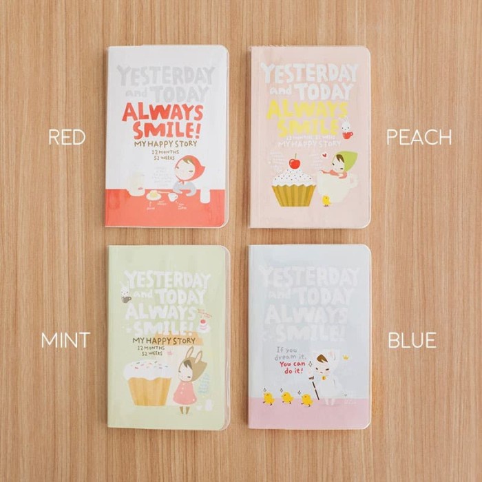 

Bergaransi Buku Agenda 365 Planner Jurnal Harian Always Smile Everyday Organizer Limited