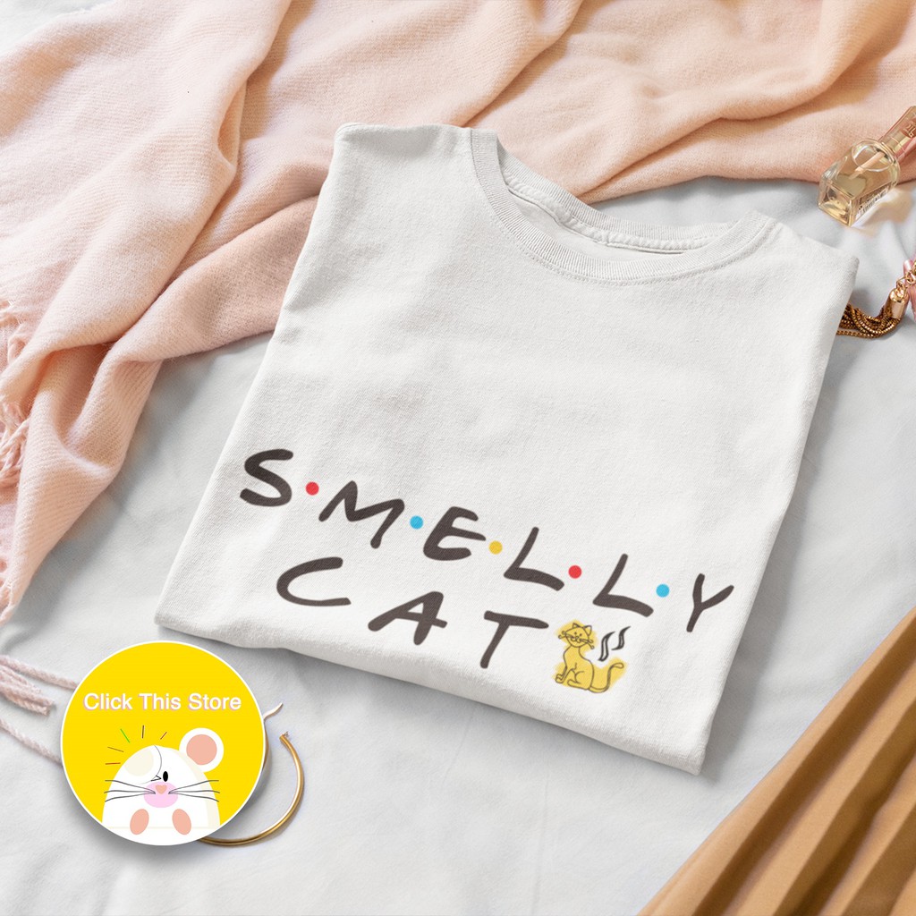 Kaos / T-shirt TV Show FRIENDS: "Smelly cat"