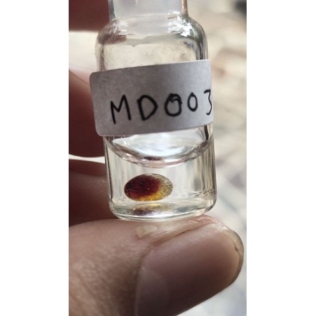 mustika delima merah sir alam asli temuan sepuh kuno antik pusaka MD003