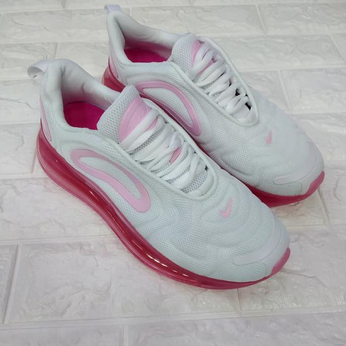 Kualitas Terbaik NIKE AIR MAX 720 WHITE PINK STOK TERBATAS