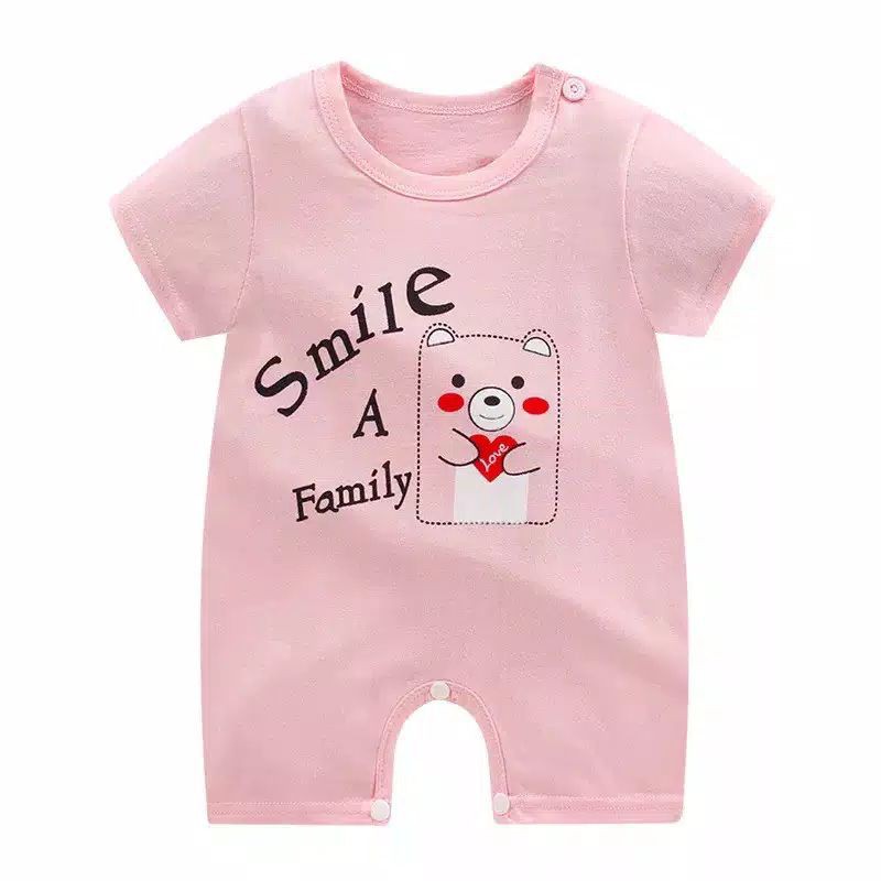 Romper Fashion Bayi / Baju Kodok Bayi Bahan Catton Combed 30s