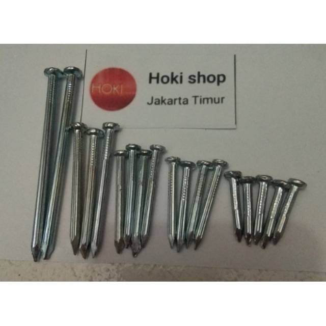 Paku beton  paku tembok  paku tembok campur ukuran paku