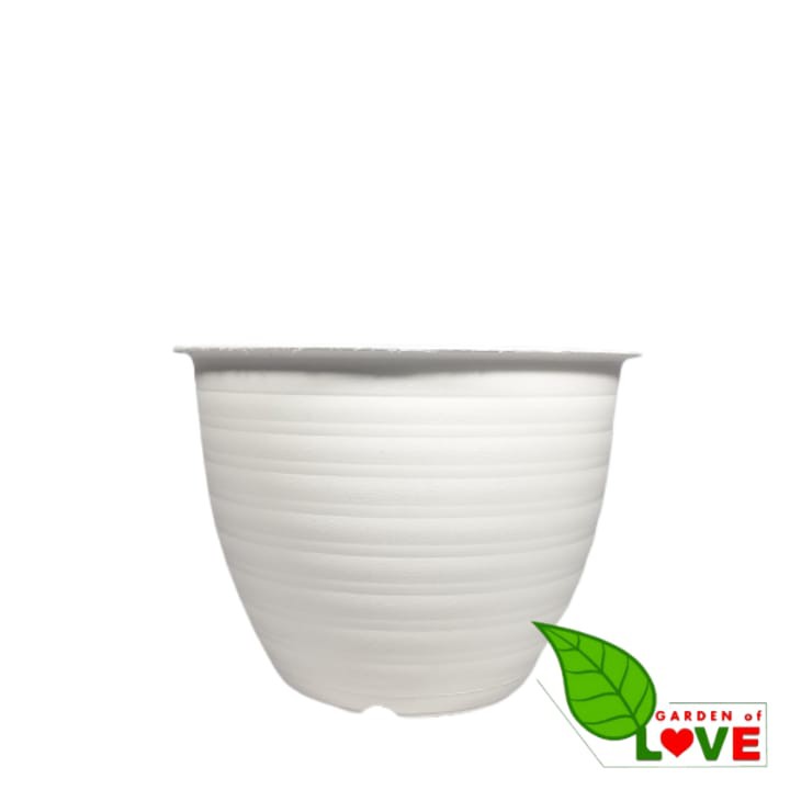 Pot Super Tawon 21 Putih Garden Of Love Pot Tawon Putih Pot Tawon Pirus 18 20 24 25 - Pot Tawon 21 Cm Tebal